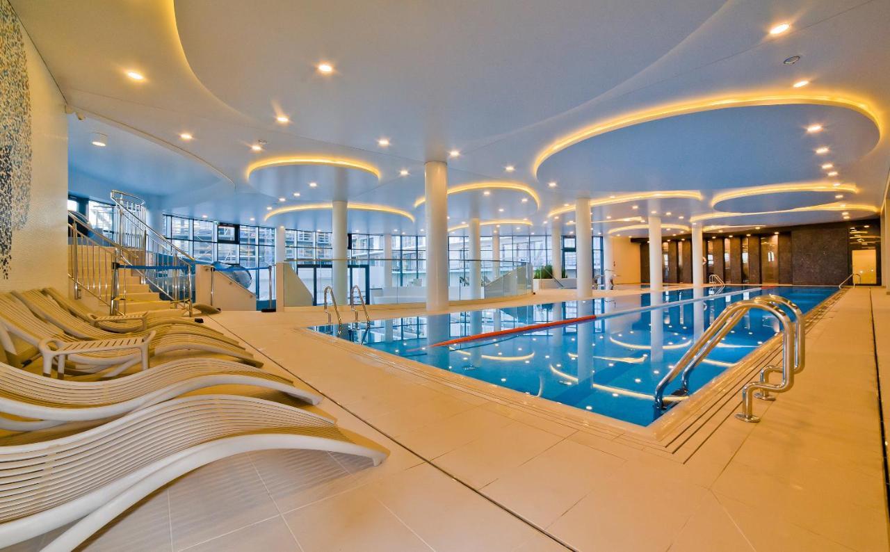 Aqua Resort Apartments-Aqua Park No Limit, Parking Kołobrzeg Exteriör bild