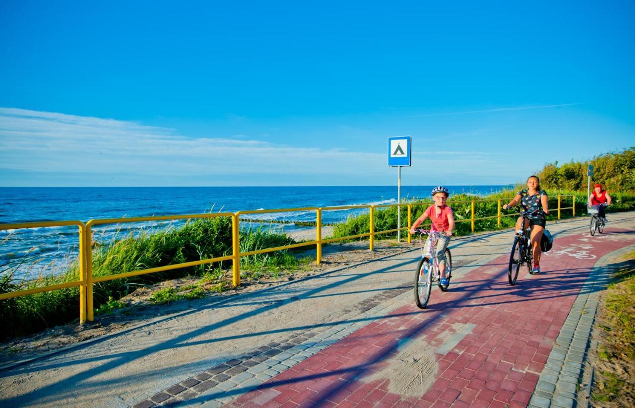Aqua Resort Apartments-Aqua Park No Limit, Parking Kołobrzeg Exteriör bild