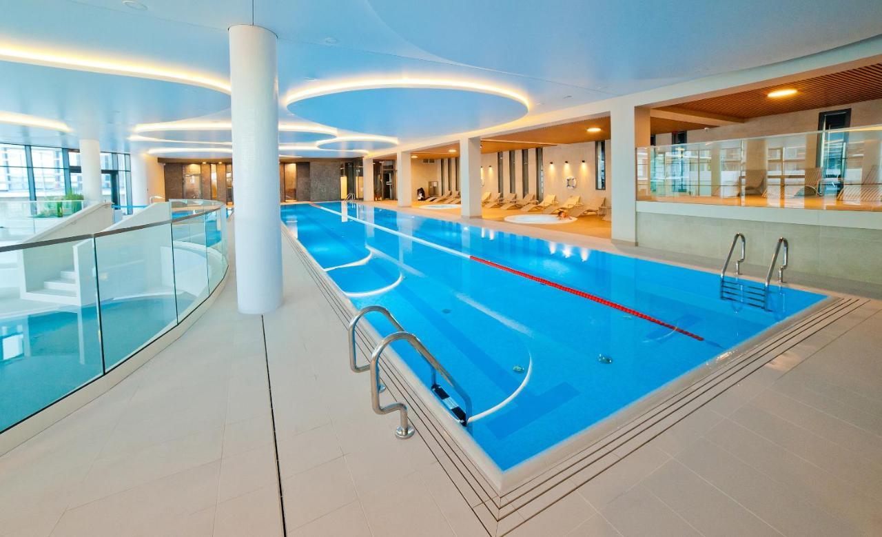 Aqua Resort Apartments-Aqua Park No Limit, Parking Kołobrzeg Exteriör bild