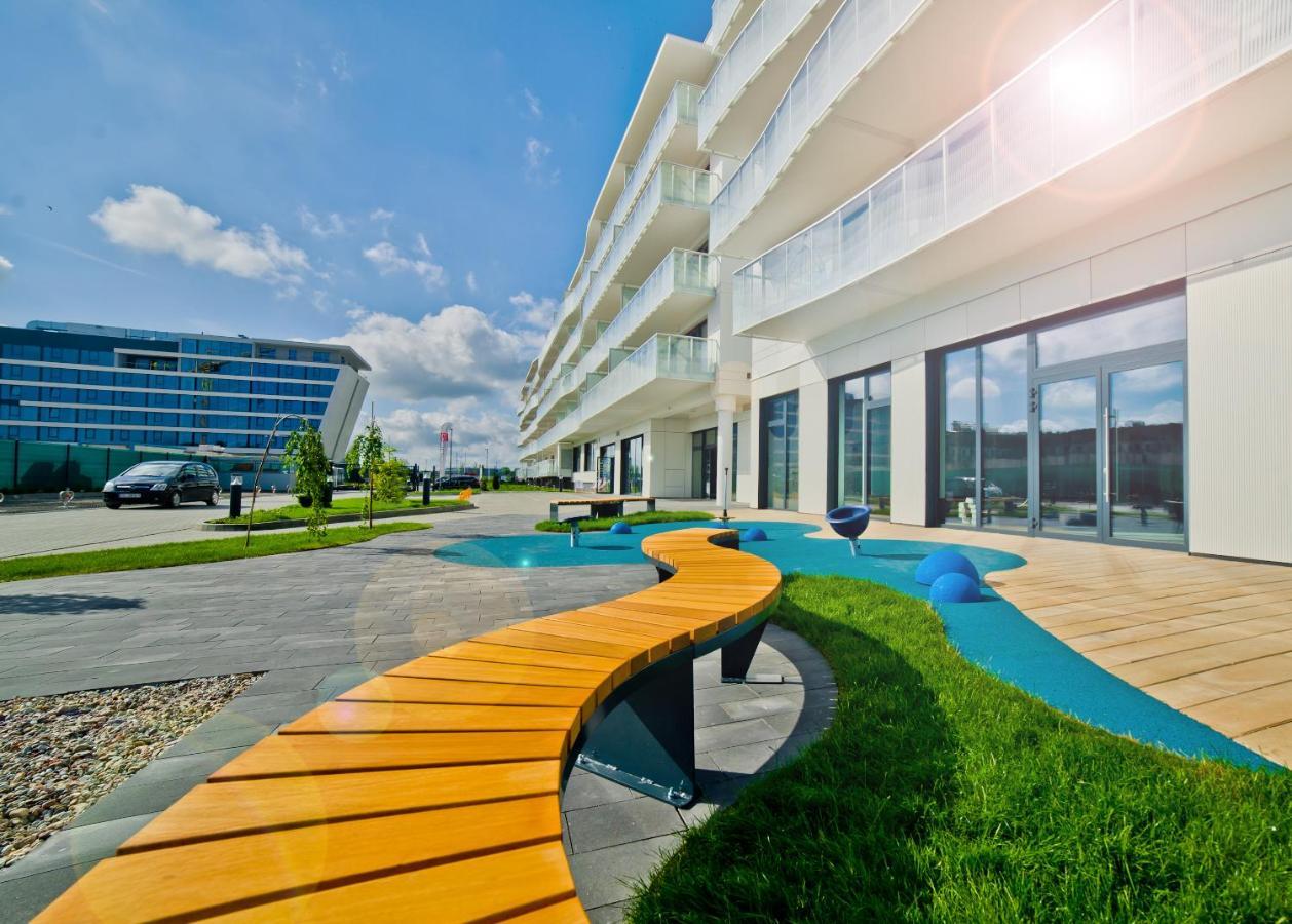 Aqua Resort Apartments-Aqua Park No Limit, Parking Kołobrzeg Exteriör bild