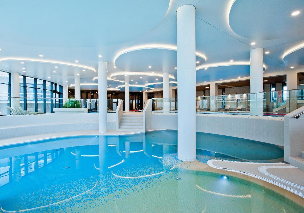 Aqua Resort Apartments-Aqua Park No Limit, Parking Kołobrzeg Exteriör bild