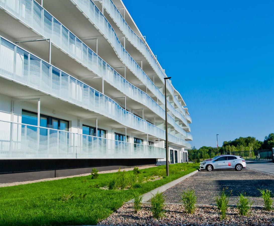 Aqua Resort Apartments-Aqua Park No Limit, Parking Kołobrzeg Exteriör bild