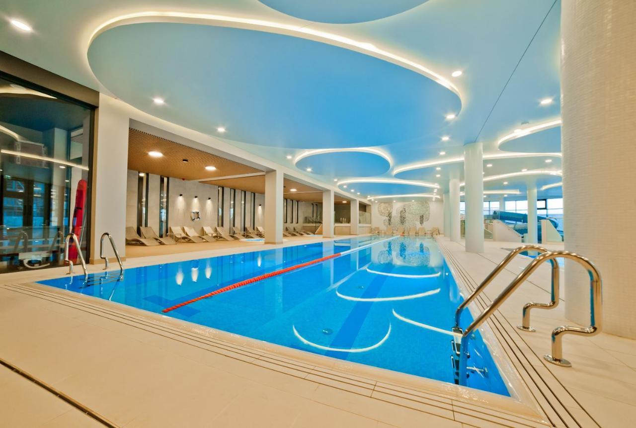 Aqua Resort Apartments-Aqua Park No Limit, Parking Kołobrzeg Exteriör bild