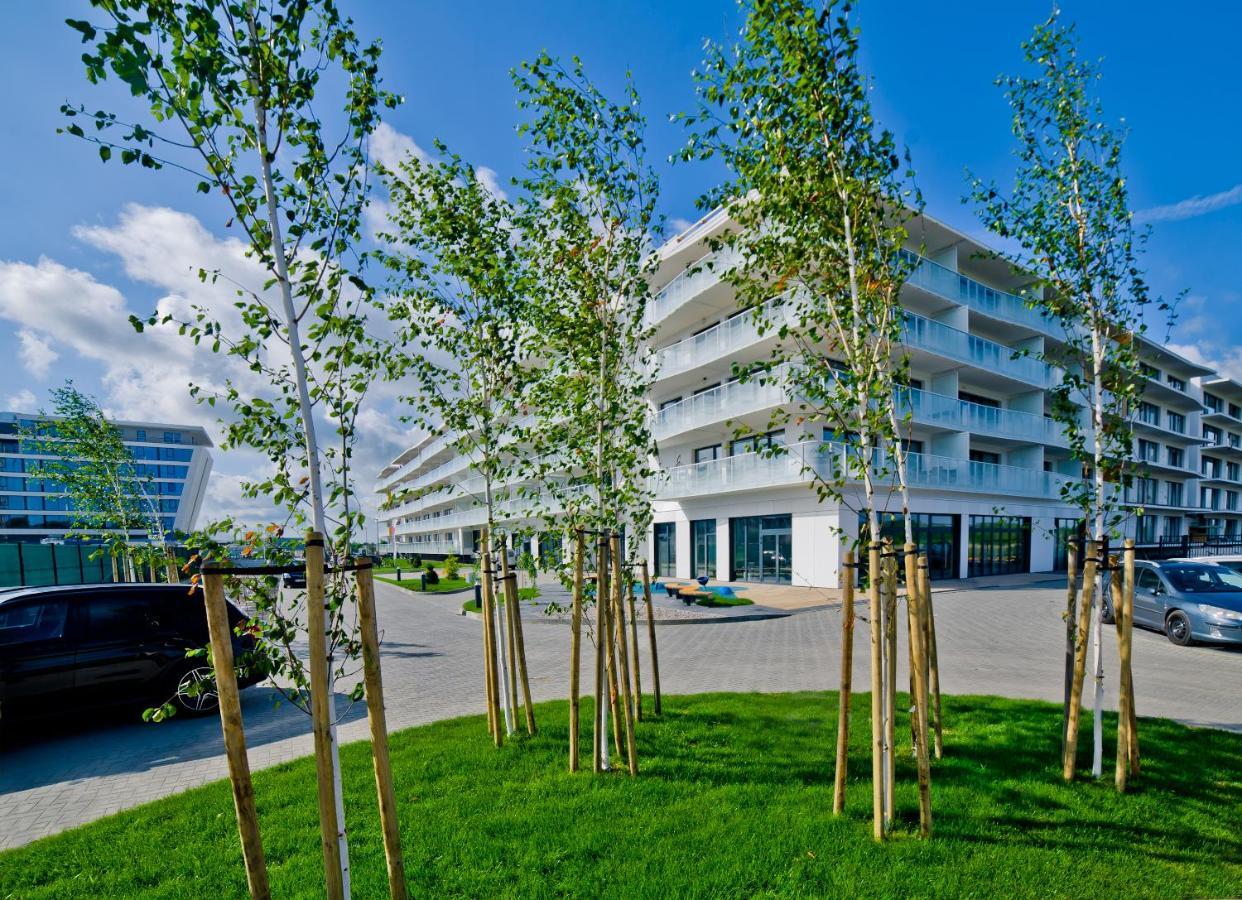 Aqua Resort Apartments-Aqua Park No Limit, Parking Kołobrzeg Exteriör bild