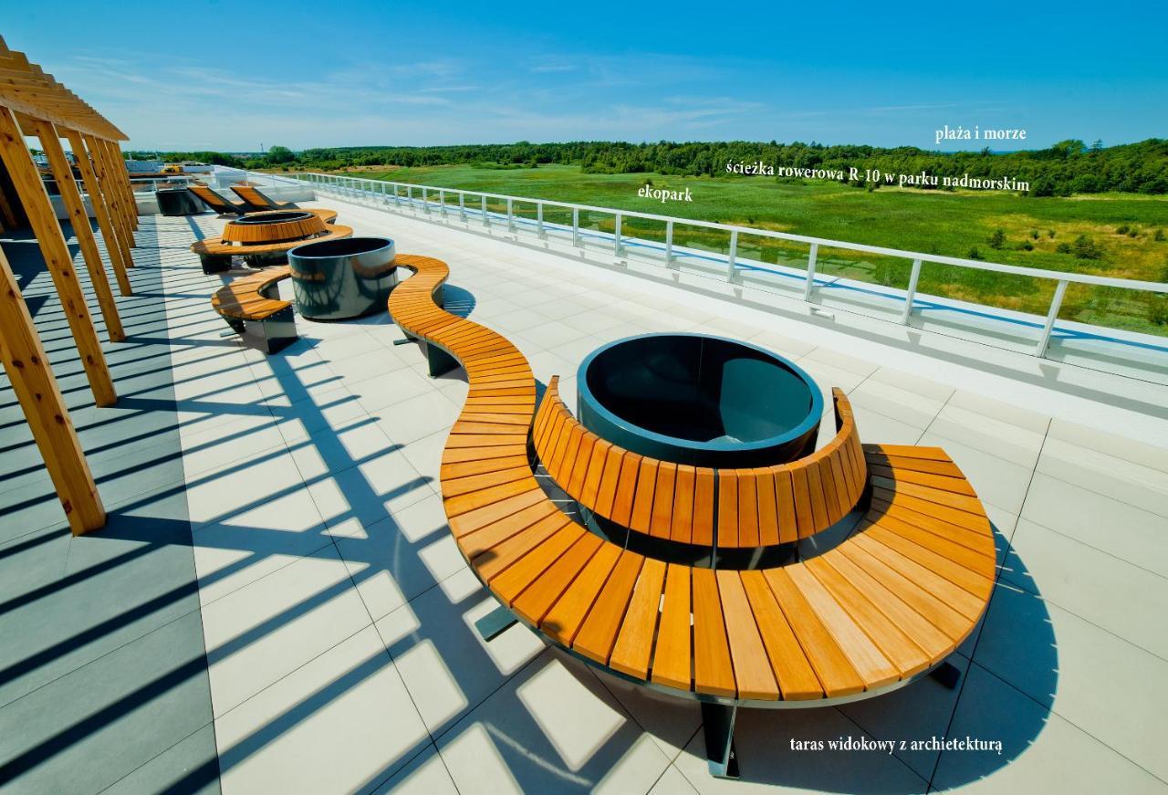 Aqua Resort Apartments-Aqua Park No Limit, Parking Kołobrzeg Exteriör bild
